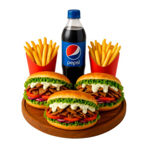 Menú 3 personas Kebab